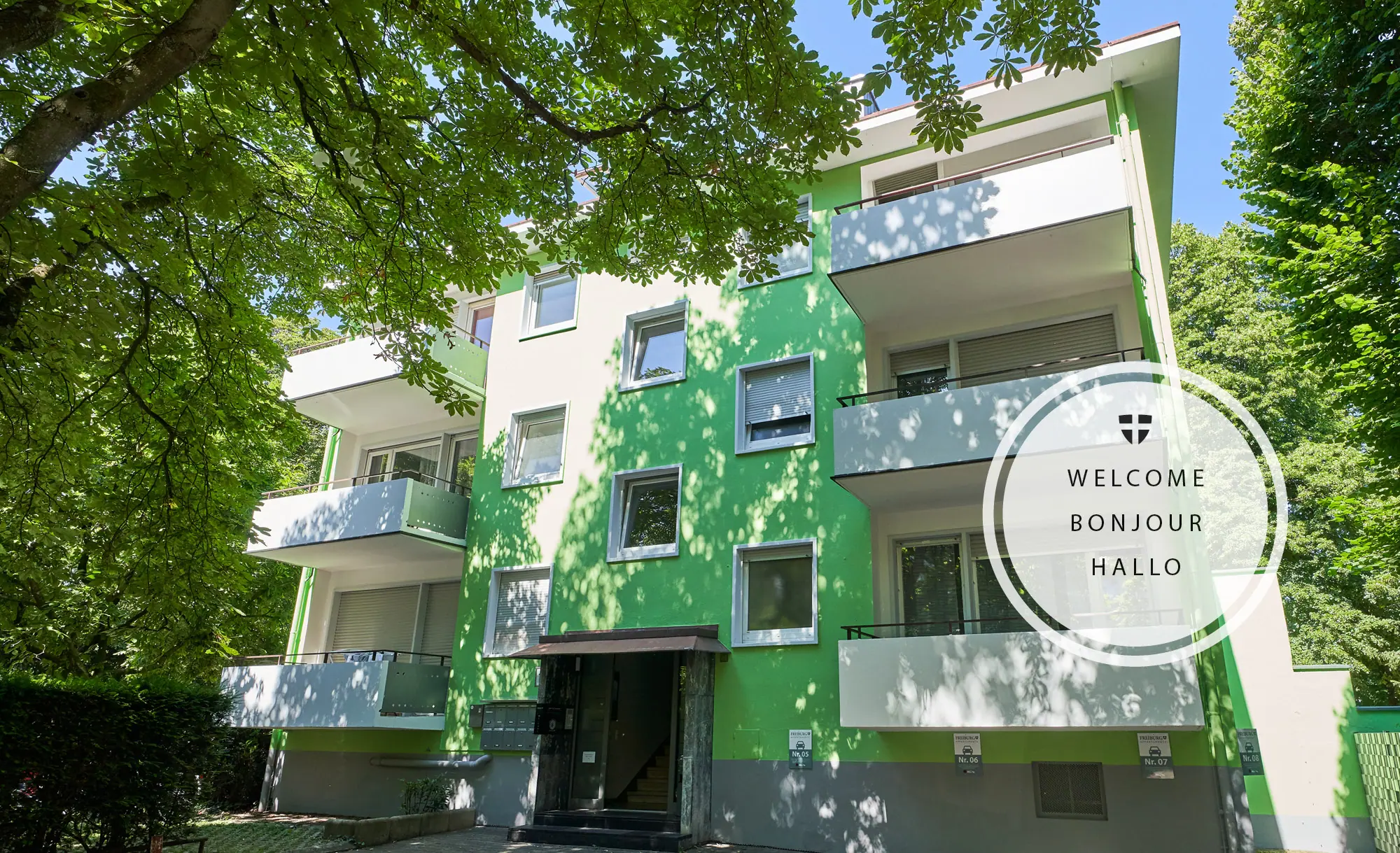 Stadtgarten Appartements von außen
